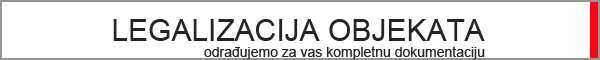 LEGALIZACIJA OBJEKATA